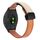 Per Garmin Vivoactive 4 22mm Slim Magnetic Buckle Microfiber Leather Watch Band (Aimaorange+Crema Albicocca) Per Garmin Vivoactive 4 22mm Slim Magnetic Buckle Microfiber Leather Watch Band (Aimaorange+Crema Albicocca)