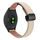 Per Garmin Vivoactive 4 22mm Slim Magnetic Buckle Microfiber Leather Watch Band (crema albicocca) Per Garmin Vivoactive 4 22mm Slim Magnetic Buckle Microfiber Leather Watch Band (crema albicocca)