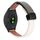Per Garmin Vivoactive 4 22mm Slim Magnetic Buckle Microfiber Leather Watch Band (Albicocca+Verde Avocado) Per Garmin Vivoactive 4 22mm Slim Magnetic Buckle Microfiber Leather Watch Band (Albicocca+Verde Avocado)