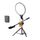 Set di treppiedi per selfie ad anello luminoso a schermo intero da 10,2 pollici per streaming live, specifiche: ripresa dall'alto di 55 cm Set di treppiedi per selfie ad anello luminoso a schermo intero da 10,2 pollici per streaming live, specifiche: ripresa dall'alto di 55 cm