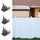 12 pezzi/set recinzione di sicurezza chiodi anti intrusione recinzione muro punte dispositivo deterrente (nero) 12 pezzi/set recinzione di sicurezza chiodi anti intrusione recinzione muro punte dispositivo deterrente (nero)