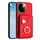 Per vivo Y200 Organ Card Bag Ring Holder Custodia per telefono (rosso)
