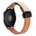 Per Huawei Watch GT 3 42 mm fibbia magnetica sottile cinturino in pelle microfibra da 20 mm (arancione + albicocca crema) Per Huawei Watch GT 3 42 mm fibbia magnetica sottile cinturino in pelle microfibra da 20 mm (arancione + albicocca crema)