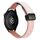 Per Huawei Watch GT 3 42 mm sottile fibbia magnetica cinturino in pelle microfibra da 20 mm (rosa + albicocca) Per Huawei Watch GT 3 42 mm sottile fibbia magnetica cinturino in pelle microfibra da 20 mm (rosa + albicocca)