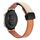 Per Huawei Watch GT 2 42mm Slim Magnetic Buckle 20mm Microfiber Leather Watch Band (Arancione + Crema Albicocca) Per Huawei Watch GT 2 42mm Slim Magnetic Buckle 20mm Microfiber Leather Watch Band (Arancione + Crema Albicocca)