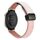 Per Huawei Watch GT 2 42mm Slim Fibbia Magnetica 20mm Cinturino in Microfibra in Pelle (Rosa+Albicocca) Per Huawei Watch GT 2 42mm Slim Fibbia Magnetica 20mm Cinturino in Microfibra in Pelle (Rosa+Albicocca)