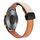 Per Huawei Watch 2 Slim Fibbia Magnetica 20mm Cinturino in Microfibra in Pelle (Arancione + Crema Albicocca) Per Huawei Watch 2 Slim Fibbia Magnetica 20mm Cinturino in Microfibra in Pelle (Arancione + Crema Albicocca)