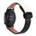 Per Honor Magic Watch 2 42mm Slim Magnetic Buckle 20mm Cinturino in pelle microfibra (nero+albicocca) Per Honor Magic Watch 2 42mm Slim Magnetic Buckle 20mm Cinturino in pelle microfibra (nero+albicocca)