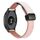 Per Garmin Forerunner 165 Music Slim Fibbia Magnetica 20mm Cinturino in Microfibra in Pelle (Rosa+Albicocca) Per Garmin Forerunner 165 Music Slim Fibbia Magnetica 20mm Cinturino in Microfibra in Pelle (Rosa+Albicocca)