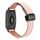 Per Garmin Venu SQ Slim Cinturino in pelle microfibra con fibbia magnetica da 20 mm (rosa sakura) Per Garmin Venu SQ Slim Cinturino in pelle microfibra con fibbia magnetica da 20 mm (rosa sakura)