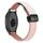 Per Garmin Approach S40 Slim Fibbia Magnetica Cinturino in Microfibra da 20mm in Pelle (Rosa+Albicocca) Per Garmin Approach S40 Slim Fibbia Magnetica Cinturino in Microfibra da 20mm in Pelle (Rosa+Albicocca)