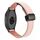 Per Garmin Approach S40 Slim Cinturino in pelle microfibra con fibbia magnetica da 20 mm (rosa sakura) Per Garmin Approach S40 Slim Cinturino in pelle microfibra con fibbia magnetica da 20 mm (rosa sakura)