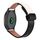 Per Garmin Vivoactive 3 Music Slim Fibbia magnetica 20mm Cinturino in microfibra in pelle (nero+albicocca) Per Garmin Vivoactive 3 Music Slim Fibbia magnetica 20mm Cinturino in microfibra in pelle (nero+albicocca)