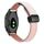 Per Garmin Forerunner 55 Slim Fibbia Magnetica 20mm Cinturino in Microfibra in Pelle (Rosa+Albicocca) Per Garmin Forerunner 55 Slim Fibbia Magnetica 20mm Cinturino in Microfibra in Pelle (Rosa+Albicocca)