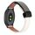 Per Garmin Vivomove Style Slim Magnetic Buckle 20mm Cinturino in microfibra in pelle (albicocca+verde avocado) Per Garmin Vivomove Style Slim Magnetic Buckle 20mm Cinturino in microfibra in pelle (albicocca+verde avocado)