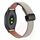 Per Garmin Vivomove Luxe Slim Cinturino per orologio in microfibra con fibbia magnetica da 20 mm (grigio elefante vitello)