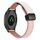 Per Garmin Vivomove HR Sport Slim Fibbia Magnetica 20mm Cinturino in Microfibra in Pelle (Rosa+Albicocca) Per Garmin Vivomove HR Sport Slim Fibbia Magnetica 20mm Cinturino in Microfibra in Pelle (Rosa+Albicocca)