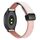 Per Garmin Vivomove 3 Slim Fibbia Magnetica 20mm Cinturino in Microfibra in Pelle (Rosa+Albicocca) Per Garmin Vivomove 3 Slim Fibbia Magnetica 20mm Cinturino in Microfibra in Pelle (Rosa+Albicocca)