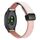 Per Garmin Venu Slim Fibbia Magnetica 20mm Cinturino in Microfibra in Pelle (Rosa+Albicocca) Per Garmin Venu Slim Fibbia Magnetica 20mm Cinturino in Microfibra in Pelle (Rosa+Albicocca)