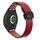 Per Garmin Venu 3S 18mm Slim Magnetic Buckle Microfiber Leather Watch Band (Rosso Vino) Per Garmin Venu 3S 18mm Slim Magnetic Buckle Microfiber Leather Watch Band (Rosso Vino)