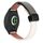 Per Garmin Venu 3S 18mm Slim Magnetic Buckle Microfiber Leather Watch Band (Albicocca+Verde Avocado) Per Garmin Venu 3S 18mm Slim Magnetic Buckle Microfiber Leather Watch Band (Albicocca+Verde Avocado)