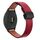 Per Garmin Forerunner 265S 18mm Slim Magnetic Buckle Microfiber Leather Watch Band (Rosso Vino) Per Garmin Forerunner 265S 18mm Slim Magnetic Buckle Microfiber Leather Watch Band (Rosso Vino)