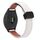 Per Garmin Forerunner 265S 18mm Slim Magnetic Buckle Microfiber Leather Watch Band (albicocca)