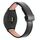 Per Garmin Forerunner 265S 18mm Slim Magnetic Buckle Microfiber Leather Watch Band (Nero)