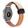 Per Garmin Forerunner 255S 18mm Slim Magnetic Buckle Microfiber Leather Watch Band (Aimaorange+Crema Apricot) Per Garmin Forerunner 255S 18mm Slim Magnetic Buckle Microfiber Leather Watch Band (Aimaorange+Crema Apricot)