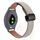 Per Garmin Move 3S 18mm Slim Magnetic Buckle Microfiber Leather Watch Band (Vitello Elephant Grey) Per Garmin Move 3S 18mm Slim Magnetic Buckle Microfiber Leather Watch Band (Vitello Elephant Grey)