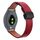 Per Garmin Active S 18mm Slim Magnetic Buckle Microfiber Leather Watch Band (Rosso Vino) Per Garmin Active S 18mm Slim Magnetic Buckle Microfiber Leather Watch Band (Rosso Vino)