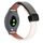 Per Garmin Vivomove 3S 18mm Slim Magnetic Buckle Microfiber Leather Watch Band (Albicocca+Verde Avocado) Per Garmin Vivomove 3S 18mm Slim Magnetic Buckle Microfiber Leather Watch Band (Albicocca+Verde Avocado)