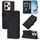 Per Redmi 13 4G / Note 13R Custodia a tracolla in pelle con stampa 3D (nera) Per Redmi 13 4G / Note 13R Custodia a tracolla in pelle con stampa 3D (nera)
