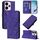 Per Redmi 13 4G / Note 13R Custodia a tracolla in pelle con stampa 3D (viola) Per Redmi 13 4G / Note 13R Custodia a tracolla in pelle con stampa 3D (viola)