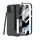 Custodia per telefono con flip magnetica integrata GKK per Google Pixel 9 Pro Fold, penna inclusa (nero)