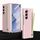 Per Samsung Galaxy Z Fold6 Custodia per telefono pieghevole con effetto pelle integrato e stilo capacitivo (rosa) Per Samsung Galaxy Z Fold6 Custodia per telefono pieghevole con effetto pelle integrato e stilo capacitivo (rosa)