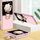 Custodia per telefono For Honor Magic V Flip GKK ultra sottile con copertura completa e anello (rosa) Custodia per telefono For Honor Magic V Flip GKK ultra sottile con copertura completa e anello (rosa)