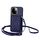 Per vivo Y200 Rhombic Texture Card Bag RFID Custodia per telefono con cordino lungo (blu) Per vivo Y200 Rhombic Texture Card Bag RFID Custodia per telefono con cordino lungo (blu)