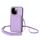 Per vivo Y200 Rhombic Texture Card Bag RFID Custodia per telefono con cordino lungo (viola chiaro) Per vivo Y200 Rhombic Texture Card Bag RFID Custodia per telefono con cordino lungo (viola chiaro)