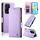 Per Honor 200 Lite Custodia per telefono in pelle smerigliata magnetica con fibbia laterale globale (viola) Per Honor 200 Lite Custodia per telefono in pelle smerigliata magnetica con fibbia laterale globale (viola)