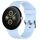 Per Google Pixel Watch 3 45mm Cinturino sportivo in silicone tinta unita (blu) Per Google Pixel Watch 3 45mm Cinturino sportivo in silicone tinta unita (blu)