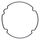 Per Garmin Fenix ​​6X Pro Anello in gomma impermeabile originale
