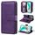 Per Honor X6b Portafoglio multifunzione 10 slot per carte Custodia in pelle per telefono (viola) Per Honor X6b Portafoglio multifunzione 10 slot per carte Custodia in pelle per telefono (viola)