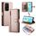 Per Honor 200 Lite Global Nine Card-slot Zipper Wallet Bag Custodia in pelle per telefono (rosa) Per Honor 200 Lite Global Nine Card-slot Zipper Wallet Bag Custodia in pelle per telefono (rosa)