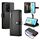 Per Honor 200 Lite Global Nine Card-slot Zipper Wallet Bag Custodia in pelle per telefono (nero) Per Honor 200 Lite Global Nine Card-slot Zipper Wallet Bag Custodia in pelle per telefono (nero)