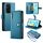 Per Honor 200 Lite Global Nine Card-slot Zipper Wallet Bag Custodia in pelle per telefono (blu) Per Honor 200 Lite Global Nine Card-slot Zipper Wallet Bag Custodia in pelle per telefono (blu)