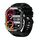 G45 2.01 pollici Schermo Cinturino in silicone 10m Orologio intelligente impermeabile, supporto torcia / chiamata Bluetooth / HRV (nero)
