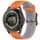 Per Xiaomi Watch S4 Sport Liquid Two Color Silicone Watch Band (Arancione Grigio) Per Xiaomi Watch S4 Sport Liquid Two Color Silicone Watch Band (Arancione Grigio)