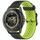 Per Xiaomi Watch S4 Sport Liquid Two Color Silicone Watch Band (Nero Lime) Per Xiaomi Watch S4 Sport Liquid Two Color Silicone Watch Band (Nero Lime)