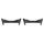 Per Google Pixel Watch 3 45mm 1 paio di connettori per cinturini per orologi in acciaio inossidabile (nero) Per Google Pixel Watch 3 45mm 1 paio di connettori per cinturini per orologi in acciaio inossidabile (nero)
